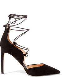 schwarze Wildleder Pumps von Sam Edelman