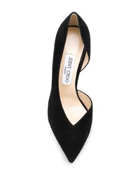 schwarze Wildleder Pumps von Jimmy Choo