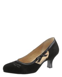 schwarze Wildleder Pumps von SPIETH & WENSKY