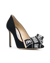 schwarze Wildleder Pumps von Jimmy Choo