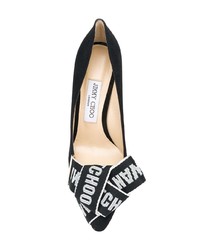 schwarze Wildleder Pumps von Jimmy Choo