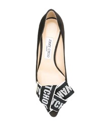 schwarze Wildleder Pumps von Jimmy Choo