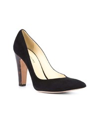 schwarze Wildleder Pumps von Sarah Flint