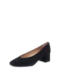 schwarze Wildleder Pumps von Unisa