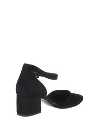 schwarze Wildleder Pumps von Vagabond