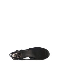 schwarze Wildleder Sandaletten von Gerry Weber