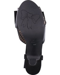 schwarze Wildleder Sandaletten von Lola Ramona