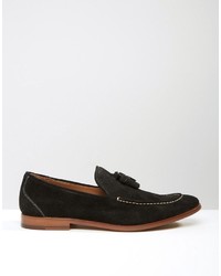 schwarze Wildleder Slipper mit Quasten von Aldo