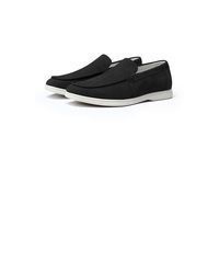 schwarze Wildleder Slipper von Allthemen