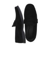 schwarze Wildleder Slipper von Coolwalk