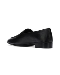 schwarze Wildleder Slipper von Giuseppe Zanotti Design