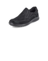 schwarze Wildleder Slipper von Jomos