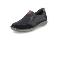 schwarze Wildleder Slipper von Josef Seibel