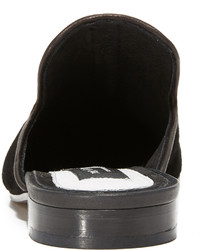 schwarze Wildleder Slipper von Rag & Bone