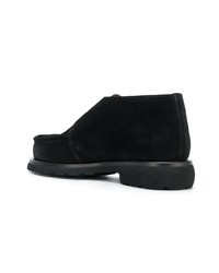 schwarze Wildleder Slipper von Doucal's