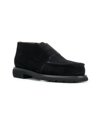 schwarze Wildleder Slipper von Doucal's