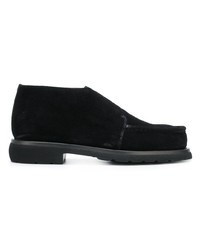 schwarze Wildleder Slipper von Doucal's