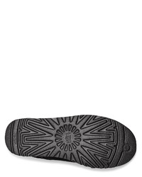 schwarze Wildleder Slipper von UGG