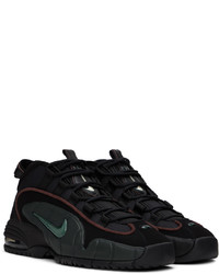 schwarze Wildleder Sportschuhe von Nike