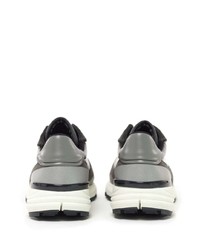 schwarze Wildleder Sportschuhe von John Elliott