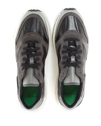 schwarze Wildleder Sportschuhe von John Elliott