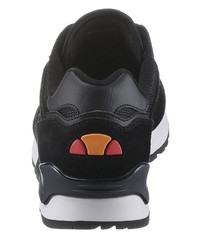 schwarze Wildleder Sportschuhe von Ellesse