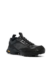 schwarze Wildleder Sportschuhe von Roa