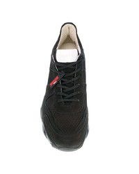 schwarze Wildleder Sportschuhe von Lloyd