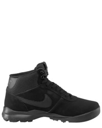 schwarze Wildleder Sportschuhe von Nike Sportswear