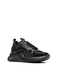 schwarze Wildleder Sportschuhe von Philipp Plein