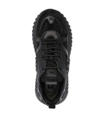 schwarze Wildleder Sportschuhe von Philipp Plein