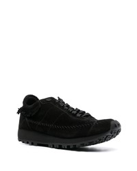 schwarze Wildleder Sportschuhe von VISVIM