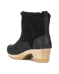 schwarze Wildleder Stiefeletten von No.6