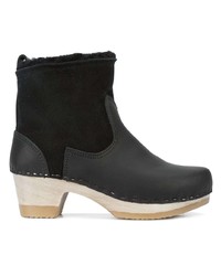 schwarze Wildleder Stiefeletten von No.6