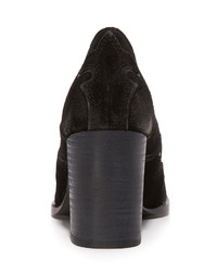 schwarze Wildleder Stiefeletten von Free People