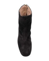 schwarze Wildleder Stiefeletten von Stuart Weitzman