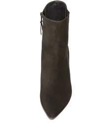 schwarze Wildleder Stiefeletten von Stuart Weitzman