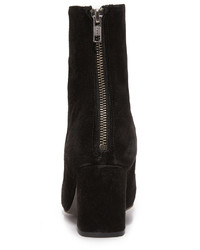 schwarze Wildleder Stiefeletten von Free People