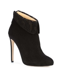 schwarze Wildleder Stiefeletten von Chloe Gosselin