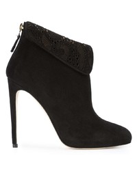 schwarze Wildleder Stiefeletten von Chloe Gosselin