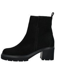 schwarze Wildleder Stiefeletten von Gabor