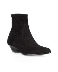 schwarze Wildleder Stiefeletten von Tamara Mellon