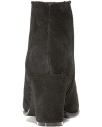 schwarze Wildleder Stiefeletten von Steven