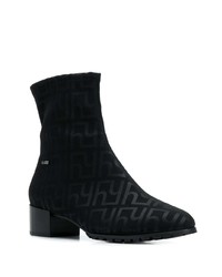 schwarze Wildleder Stiefeletten von Högl