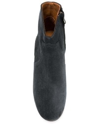 schwarze Wildleder Stiefeletten von Etoile Isabel Marant