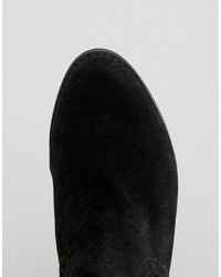 schwarze Wildleder Stiefeletten von Miss KG