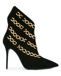 schwarze Wildleder Stiefeletten von Giuseppe Zanotti Design