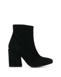 schwarze Wildleder Stiefeletten von Kendall & Kylie