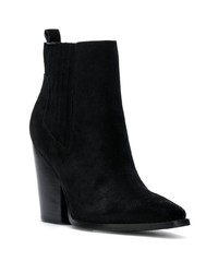 schwarze Wildleder Stiefeletten von Kendall & Kylie