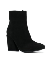 schwarze Wildleder Stiefeletten von Kendall & Kylie